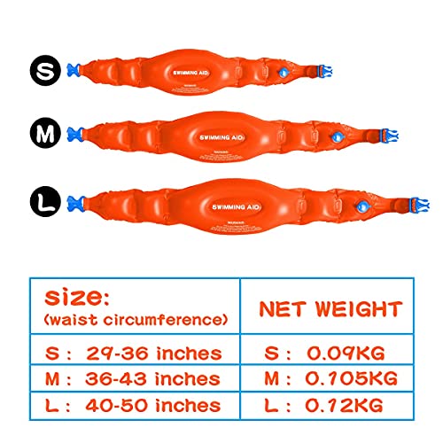 image for ZHUYNXIR Pool Float for Kids and Adults, Swim Belt Kids,Make Your Swim