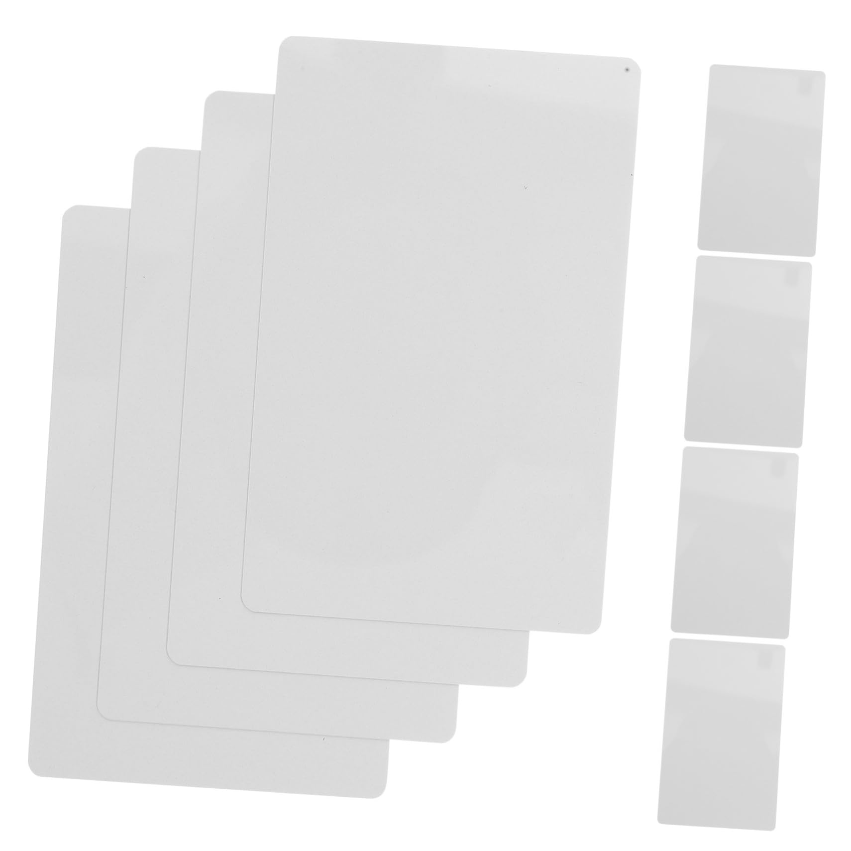 Alliage Cartes de Visite Vierges 100 Pièces, en Aluminium