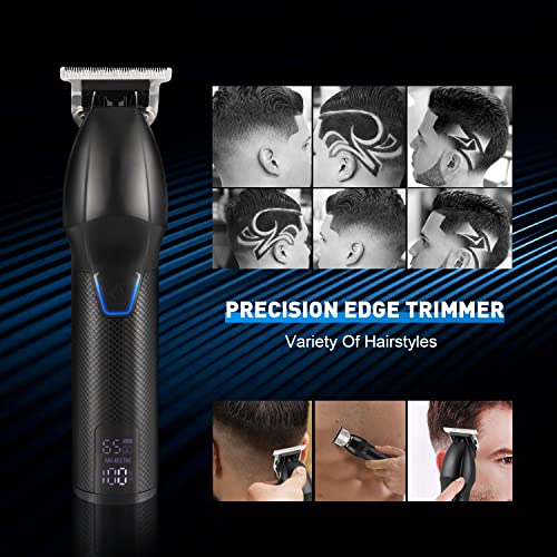 Karrte Professional Hair Clippers And Trimmer Kit For Men,Barber Clipper Set Cordless Hair Cutting,Beard Trimmer Grooming Haircut Kit #TOP5