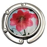 2 Genérico 2: Portátil Mesa Plegable Monedero Bolsa Percha Bolso de Mano Gancho Soporte Más Seguro Flor Decor