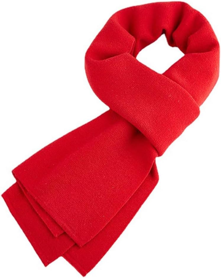 Scarf men's and women's wool scarf knitted long warm