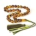 Muslim handmade rosary made of natural Baltic amber in green color. A great gift
