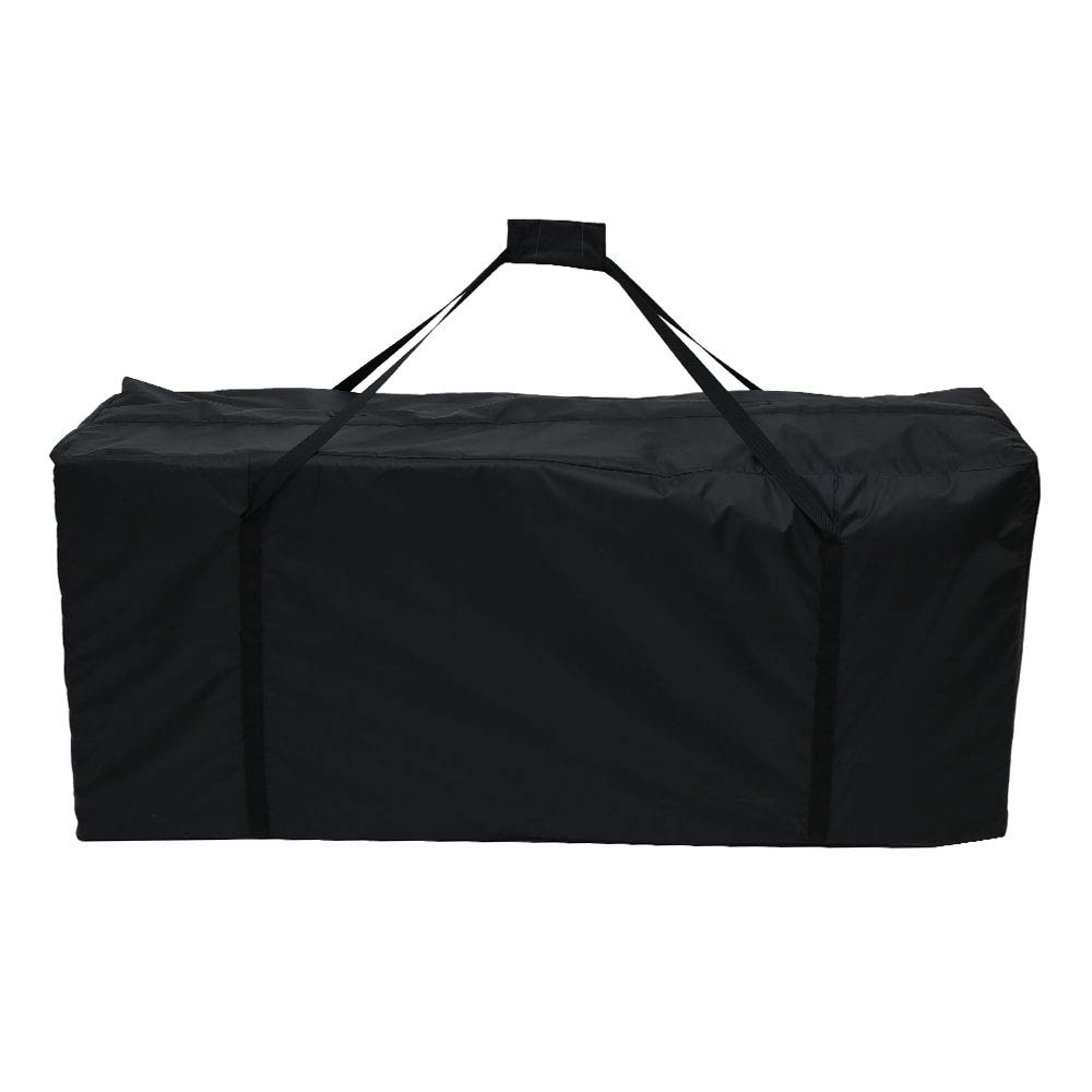 Borsa Per Cuscini Da Giardino 122x40x55 Cm - Impermeabile, Con Maniglie, Per Riporre Cuscini Esterni - Foto 8