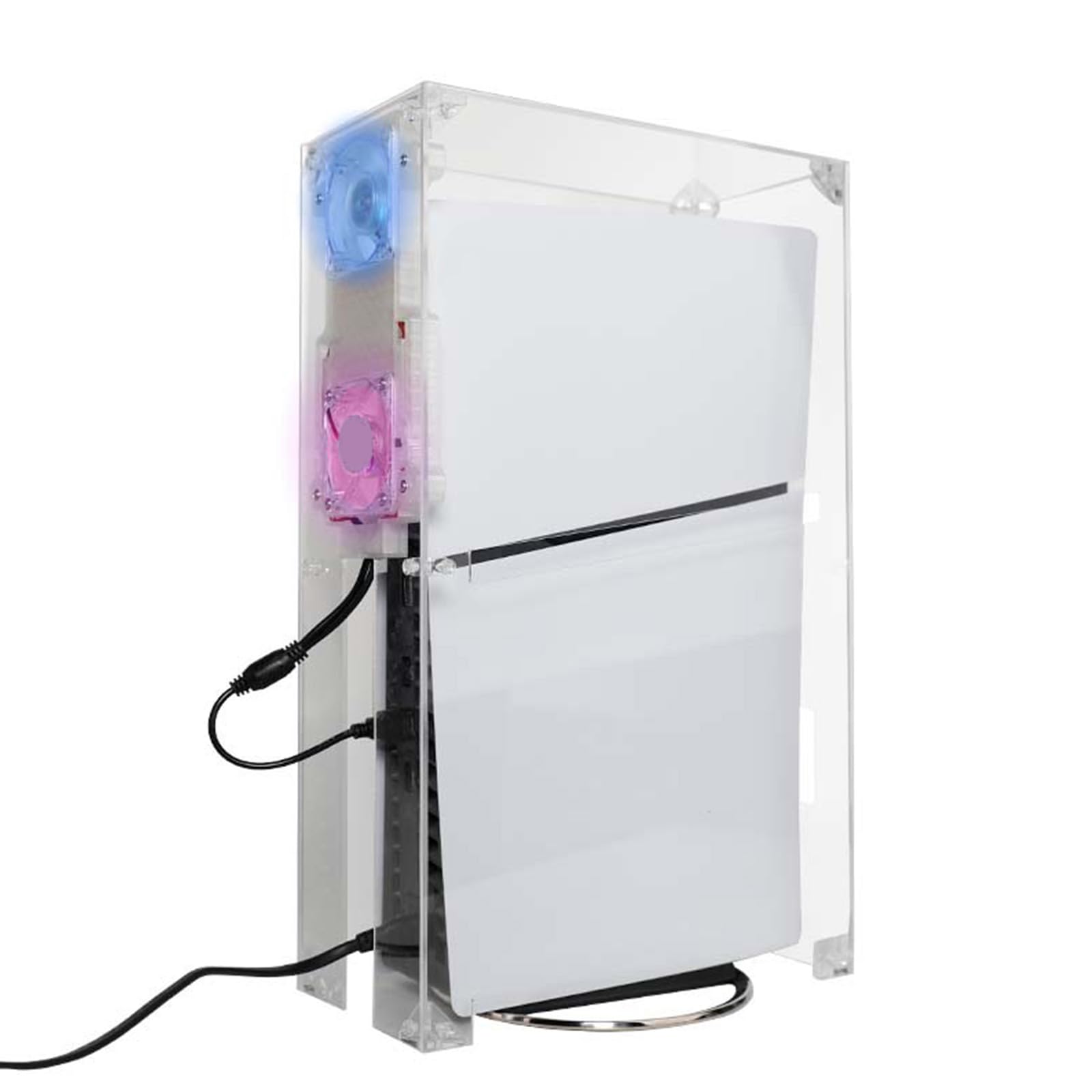 Copertura protettiva in acrilico trasparente per modelli selezionati con raffreddamento migliorato e custodia per console gioco portatile