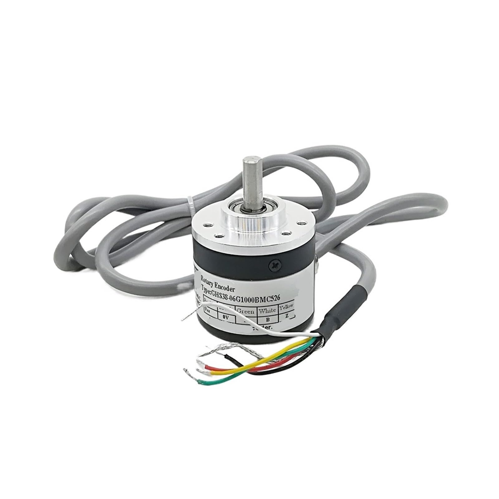 PWQBABJWL High Resolution 3600 Pulse incremental Encoder GHS38 Series Optical Rotary HTL Output(GHS38-6G3600BMK526)