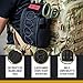 ONETIGRIS IFAK Molle Pouch - Tactical First Aid Bag Medical Admin Pouches Trauma Kit Bag EMT MED Belt Backpack with D-Ring Hook for Outdoor Activities and Emergency Uses (Empty Bag)