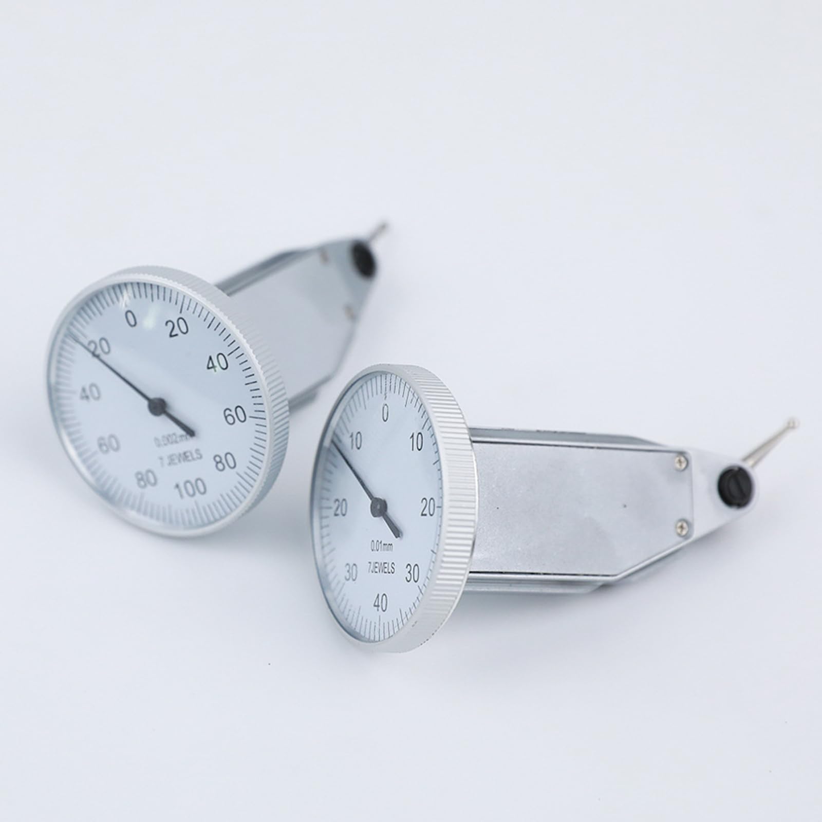 Indicatori in acciaio inox, strumento di misurazione meccanico di precisione per officine tecniche 0,2 mm/0,8 mm di alta precisione