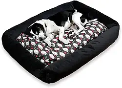 Cama Para Cachorro Grande 100x87cm Impermeável 100% Lavável Confortável (cinza)
