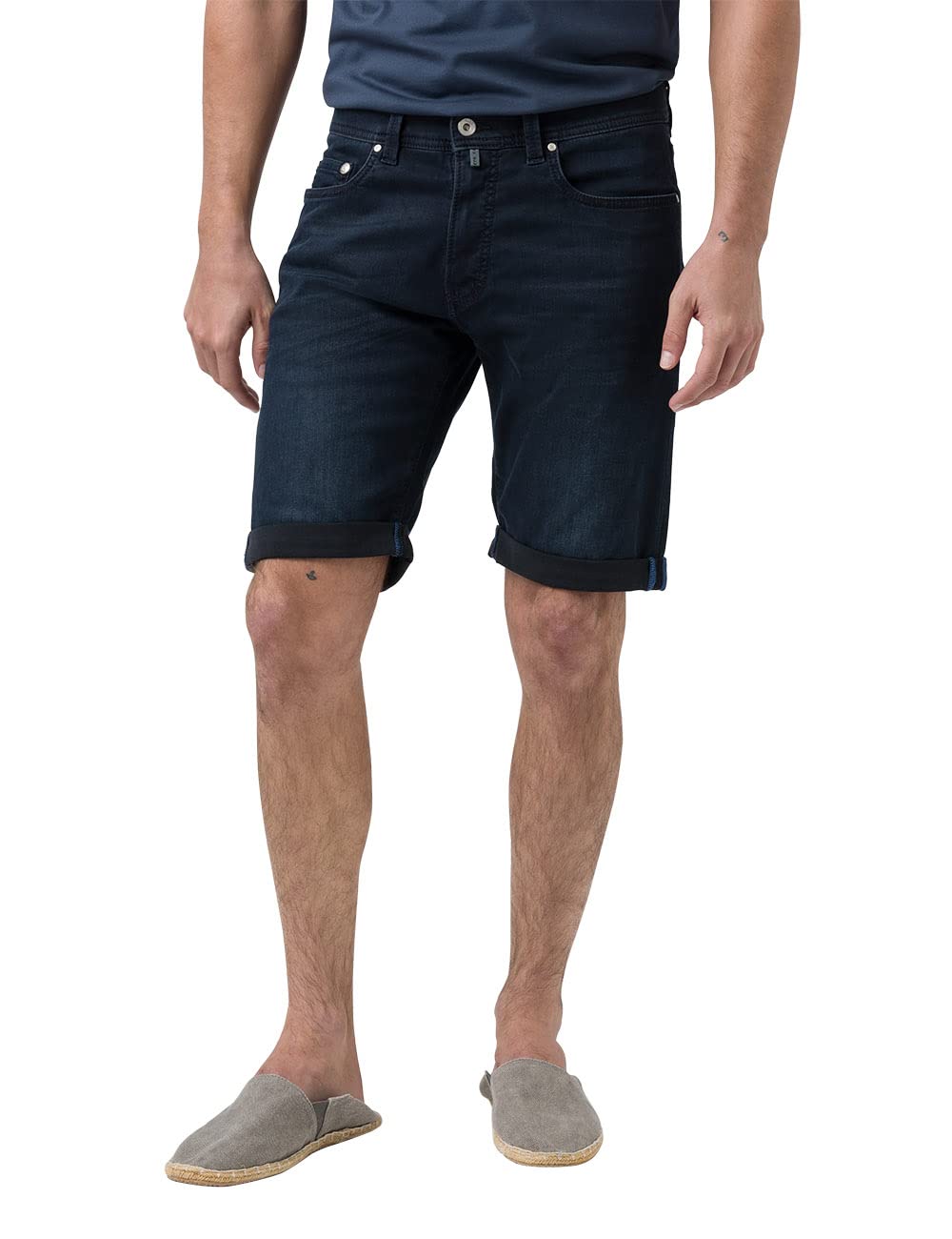 Pierre Cardin Lyon Pantalones Cortos de Jean para Hombre