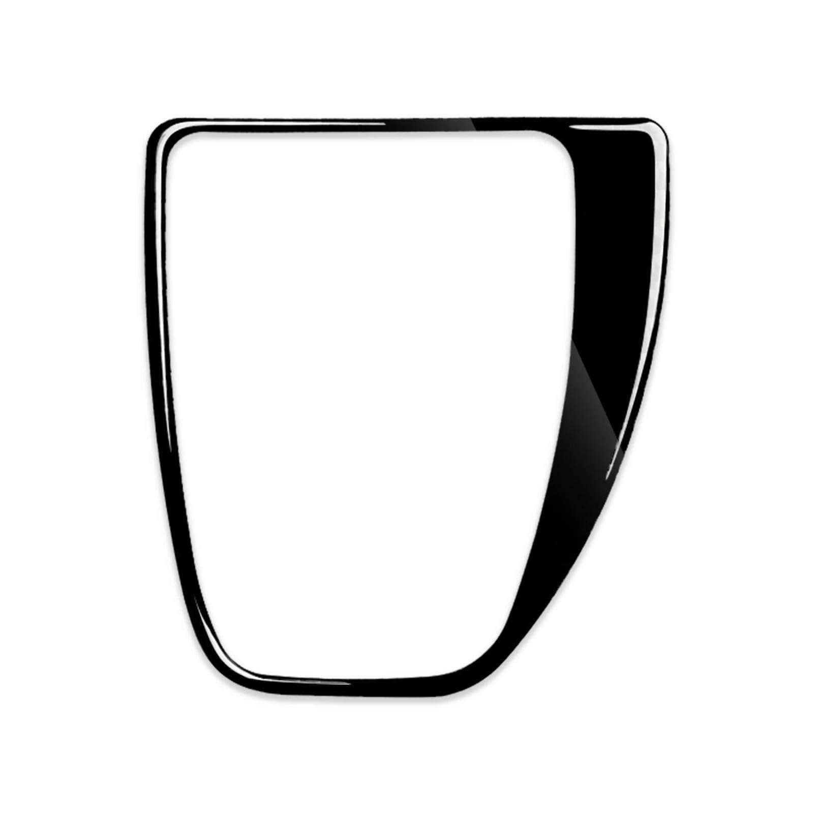 Piwine Black Rhd Car Modification Decoration Interior Accessories Gear Panel Trim Sticker For 5 Series E60 2008 2009 2010