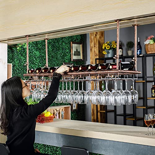 Casier à bouteilles au plafond : la solution pour libérer de l'espace de bar - 7