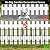 ULIOK Animal Barrier Fence, 25 Panels No Dig Fence, 17in(H) x 27ft(L) Dog Fencing Rabbit Fences, 1.52in Spike Spacing Rustproof Metal Fences Border for Outdoor Yard with Cable Ties and Cutting Plier