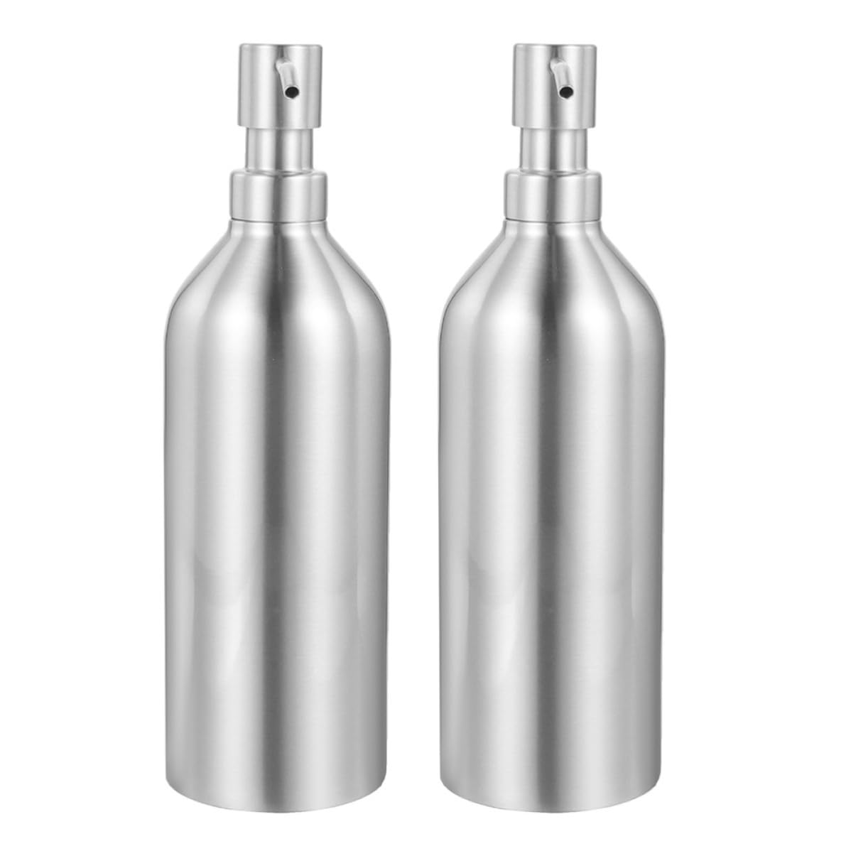 2 Piezas Dispensador de Jabón de Acero Inoxidable de Unidades Botella Recargable para Jabón de Manos y Champú Diseño Elegante para Cocina y Baño Capacidad