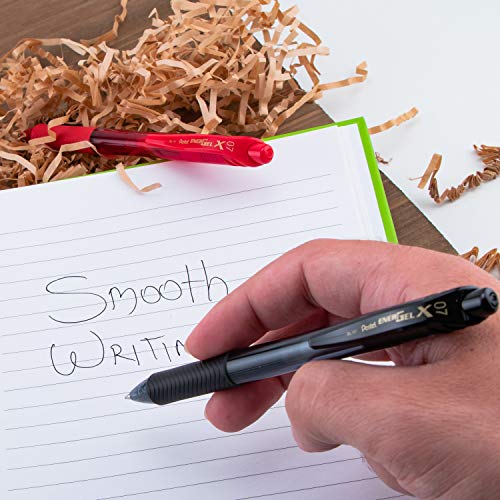 Pentel Energel-X Pastel Barrels Retractable, Medium Line, Assorted Ink Colors Pack of 6 (BL107FBP6M) by Pentel - Image 5
