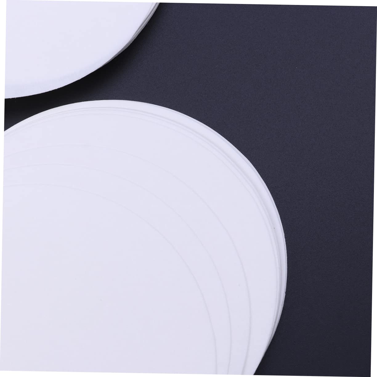 BELLIFFY Medium Filter Paper 200pcs 12.5cm Diameter Qualitative Filter for School Use