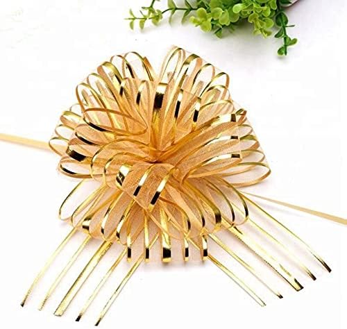 ProKart Colorful 18Mm Pull Bow Striped Ribbon String With 30Cm Long ...