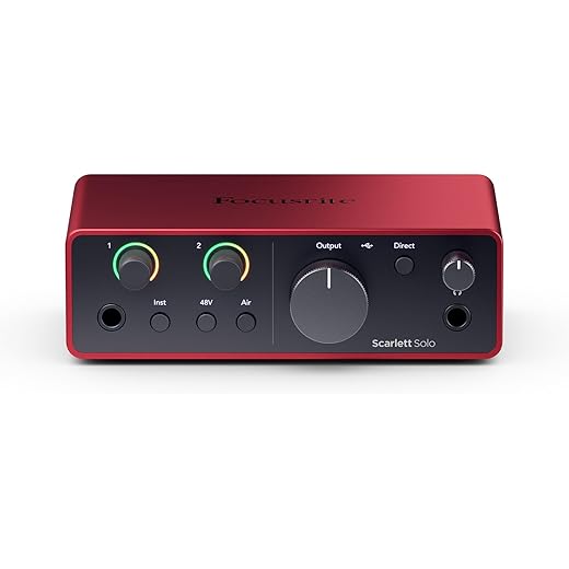 Focusrite Scarlett Solo USB Audio Interface