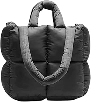 Amazon.com: KAOBIO Puffer Tote Bag for Women Puffy Tote Bag Purse