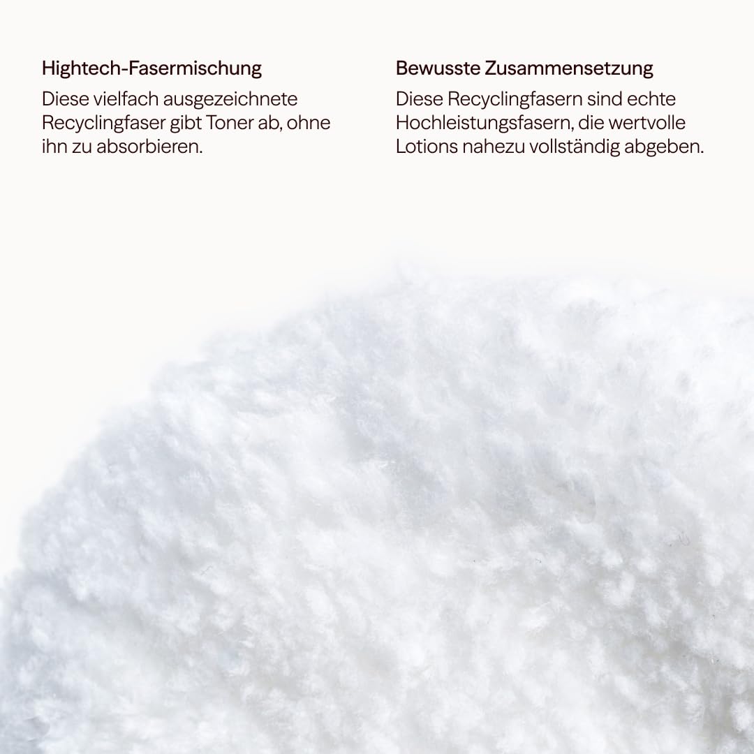 Waschies Toner Pads – 5er-Set Weiß – waschbar, wiederverwendbar & nachhaltig - sanft & hypoallergen - geeignet für alle Hauttypen – Alternative zu Einweg-Wattepads
