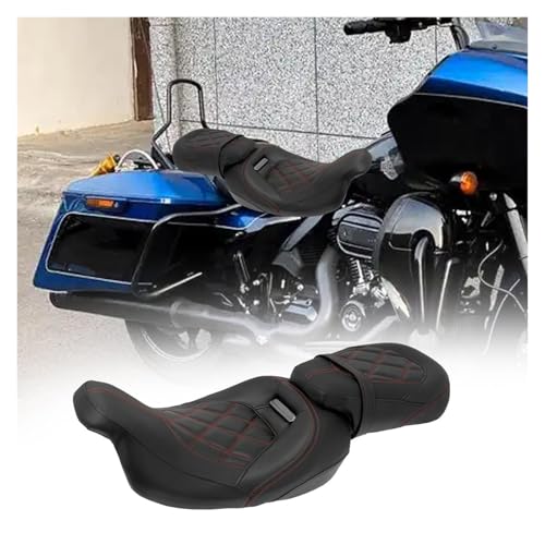 Cojín delantero conductor para Road King, asiento de pasajero y repuesto utilitario 2