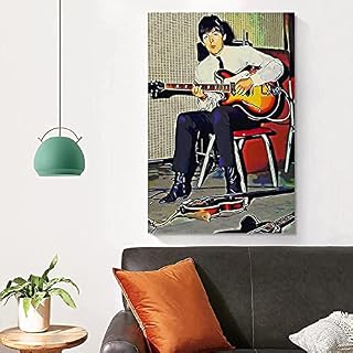 chuanglanja Impression sur toile60*90cm sans Cadre Paul McCartney The Beatles Rock Band Jeune Mur Art Photo Impression… - Les Beatles, Paul McCartney, John Lennon, RIngo Starr, George Harrison chuanglanja Impression sur toile60*90cm sans Cadre Paul McCartney The Beatles Rock Band Jeune Mur Art Photo Impression… – Image 4