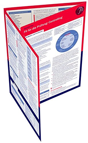 Fit für die Prüfung: Controlling: Lerntafel (UTB XL) Fit für die Prüfung: Controlling: Lerntafel (UTB XL)