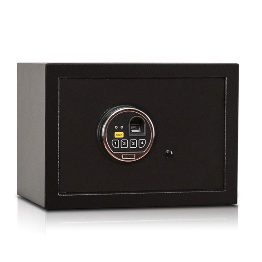 RLKHXBS Safes Safety Box Electronic Money Box Currency Cash Storage Box 22 Liters Black 35 * 30 * 30Cm Safe Safebox