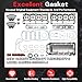 5.7 Hemi Rebuild Overhaul Kit with Pistons Water Pump & Oil Pump Fit for Ram 1500 Chrysler 300 Jeep Grand Commander Cherokee Dodge Durango 5.7L 2005-2008#HS26284PT