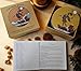 Tarot Cards for Beginner, 78 Round Tarot Cards with Guide Book, Round Tarot Deck can be used for fortune telling, spiritual growth, meditation and advanced divination practice (3.93*3.93 inches).