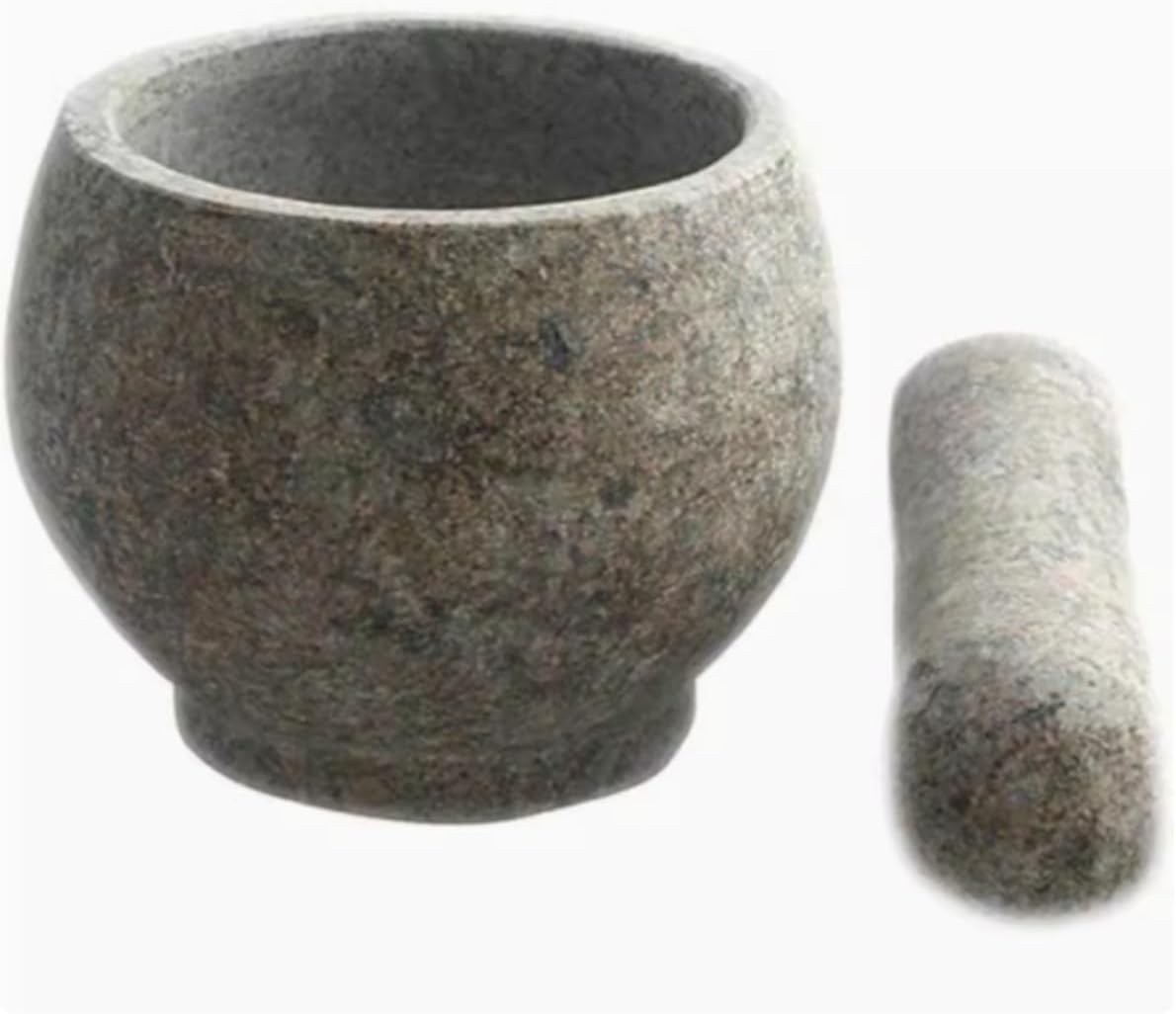 Mortar and Pestle Spice Herb Grinder Stone Mortar Pounding Garlic Cage Pressing Machine Old Style Grinder Household Pestle Set Pesto Maker for Kitchen