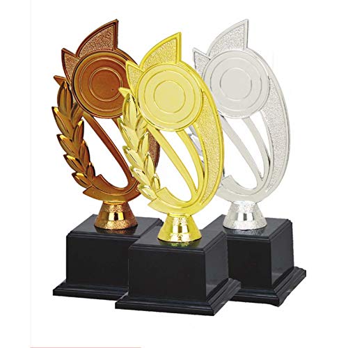 WEIFAN Trophées des gagnants - Trophée d'or Prix de récompense pour Les célébrations de fête Cérémonie Cadeau d…