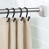 LC&TEAM Teleskopstange 310-360cm Duschvorhangstange Edelstahl Gardinenstange ohne Bohren Kleiderstange Multifunktionsstange Duschvorhang Spannstange für Wäschezimmer Φ3,2 Silber