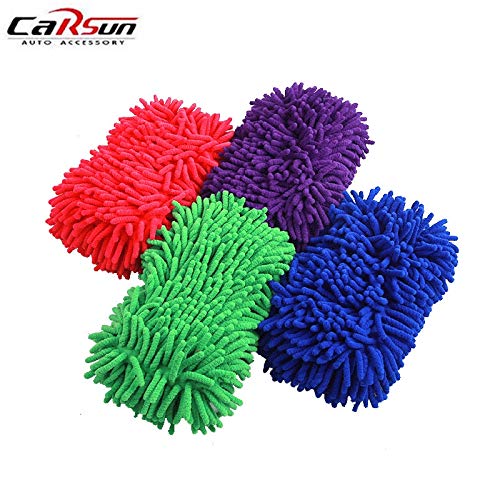 FLARESTAR Multicolor Car Cleaning Brush Cleaning Tools Microfiber Super