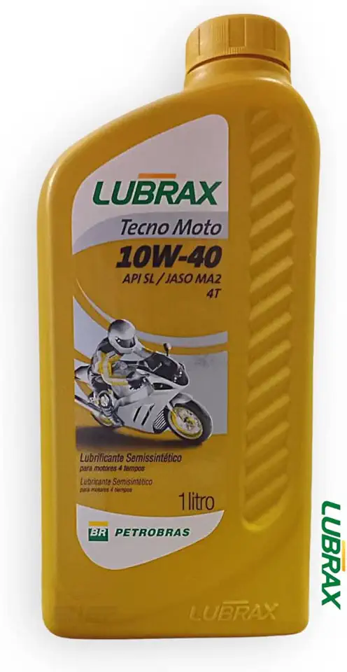 Oleo De Moto Lubrax Tecno Moto 10w40 Api SL 1Lt