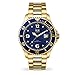 Ice-Watch - ICE steel Gold blue - Gold Herren/Unisexuhr mit Metallarmband - 016761 (Medium)