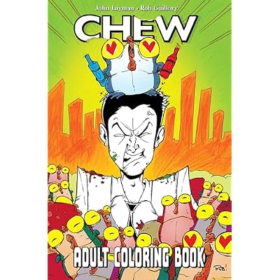 Chew Adult Coloring Book