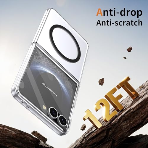 Protection intégrale Galaxy Z Flip 6 fine et robuste style militaire - 5