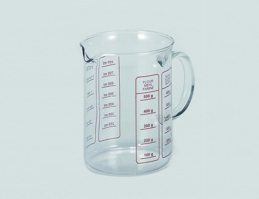 Koch de y meßbecher 1 L rojas Escala