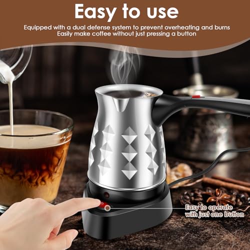 Cafetera Turca Eléctrica con Capacidad de 0.5 L miniatura 5