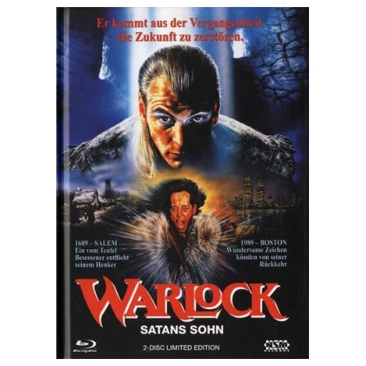 Warlock : Satans Sohn Uncut (DVD+Blu-Ray) - Mediabook