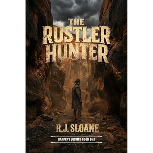 The Rustler Hunter Audiolibro Por R.J. Sloane arte de portada