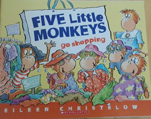 Five Little Monkeys Go Shopping B00CGK232A Book Cover