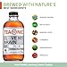 TEAONIC I Love My Brain, Herbal Tea Tonic With Lemongrass And Ginger Root, USDA-Certified Organic Tea, Caffeine-Free, 12 Bottles, Each Weighing 8 Fl Oz