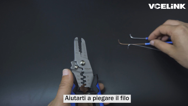 Spelafili E Tagliafili Toolzilla 3 In 1 - Per Fili 10-22 AWG Con Pinza, Tagliabulloni E Crimpatrice | Ideale Per Elettricisti