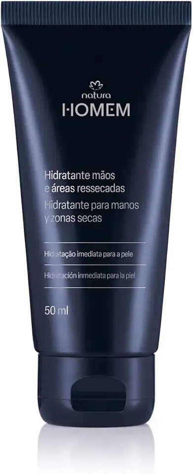 NATURA HOMEM HIDRATANTE PARA MAOS E AREAS RESSECADAS 50ml
