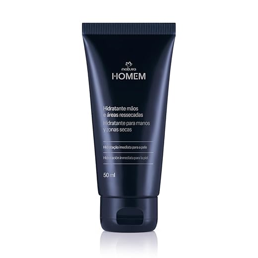 NATURA HOMEM HIDRATANTE PARA MAOS E AREAS RESSECADAS 50ml