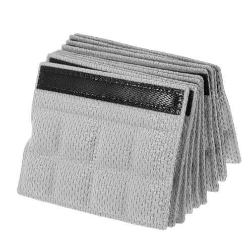 KICHOUSE 10pcs Chin Padding Sweat Absorb Cushions for Helmets Thickened Protective Lining for Bicycle Easy to Clean Versatile Fit for Multiple Models