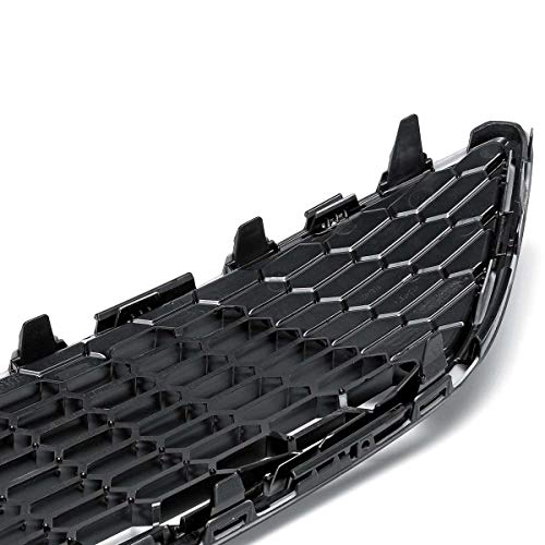 Smanni Black Car Front Bumper Honeycomb Mesh Centre Grill Panel Grille Grill Fit For Ford For Focus Mk3 St Line 2015 2016 2017 (Color : Red) #TOP6