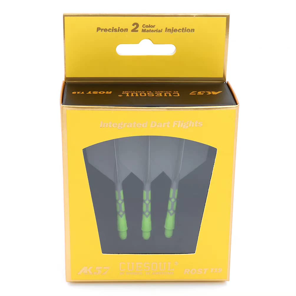 CUESOUL ROST T19 Integrated Dart Shaft and Flights Big Wing Shape,Set of 3 โ image 1