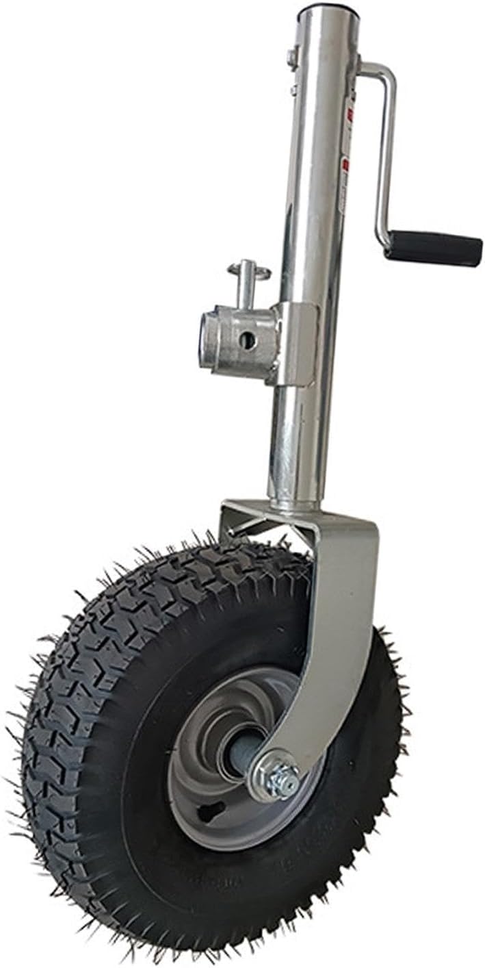 Beach Boat Trailer Jack - Heavy-Duty Bolt-On Swivel Jack, 13.39-inch Trailer Support Wheel, Lift Swivel Trailer Jack, 900kg Capacity, Sleeve Type, for Trailer, Caravans